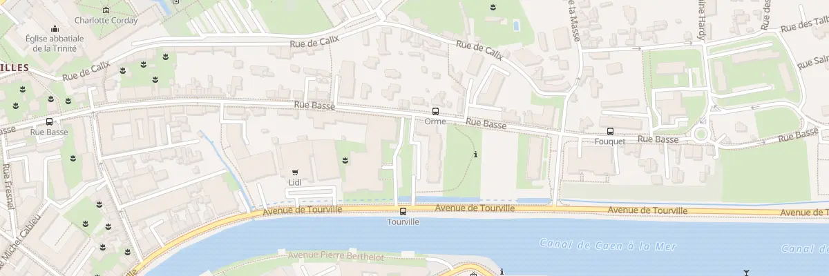 Plan du 102B Rue Basse à Caen