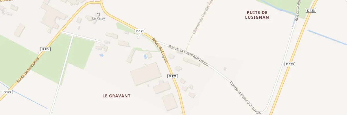 Plan du 451 Rte de Cognac à Aulnay