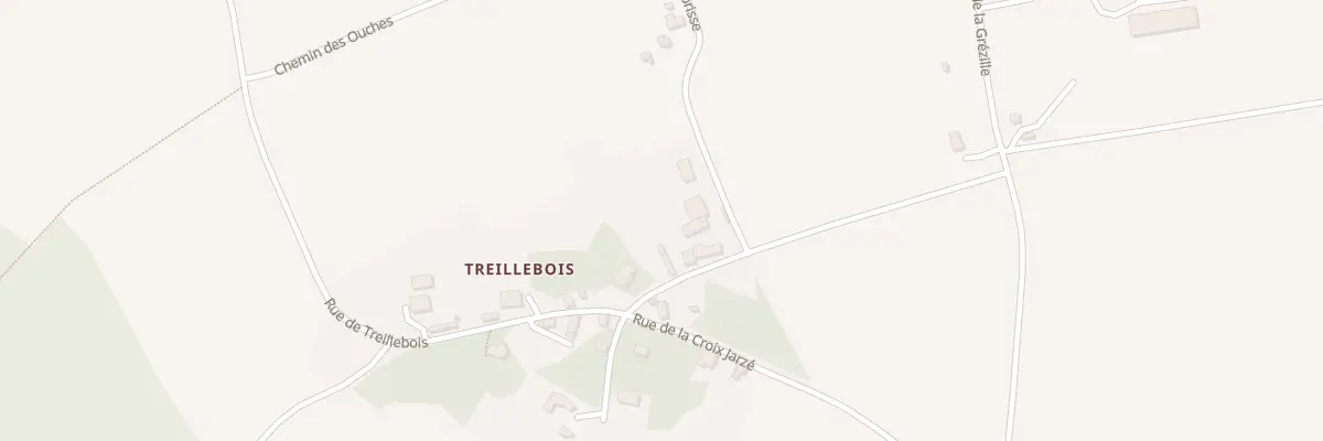 Plan du 7 Rue de Treillebois à Tuffalun