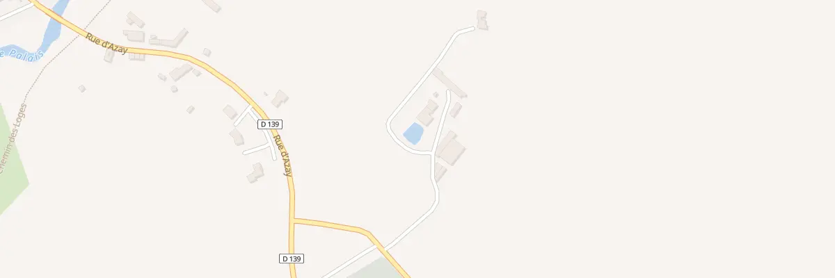 Plan du 4 Les Granges à Saint-Aubin-le-Cloud