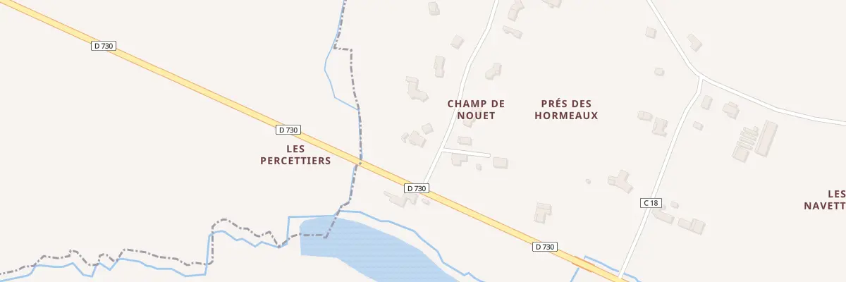 Plan du 1 Rte de Jussas La Martinerie à Chepniers
