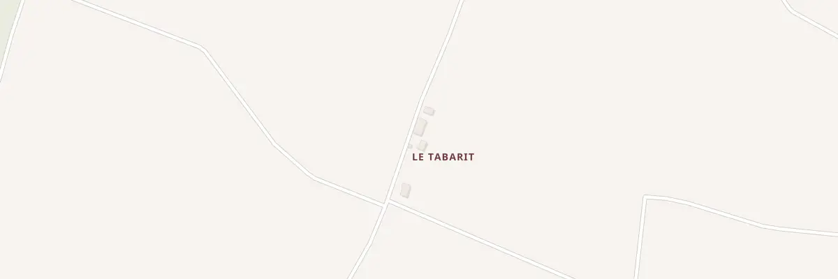 Plan du 5096A Le Tabarit à La Villedieu