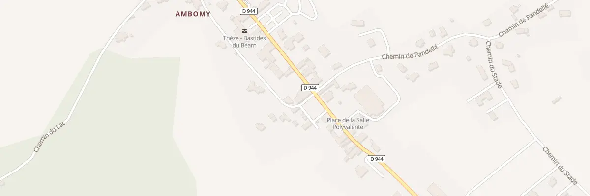 Plan du 2 Pl Foirail à Thèze