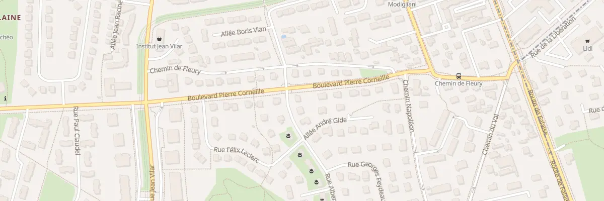 Plan du 1 Rue Albert Camus à Ifs
