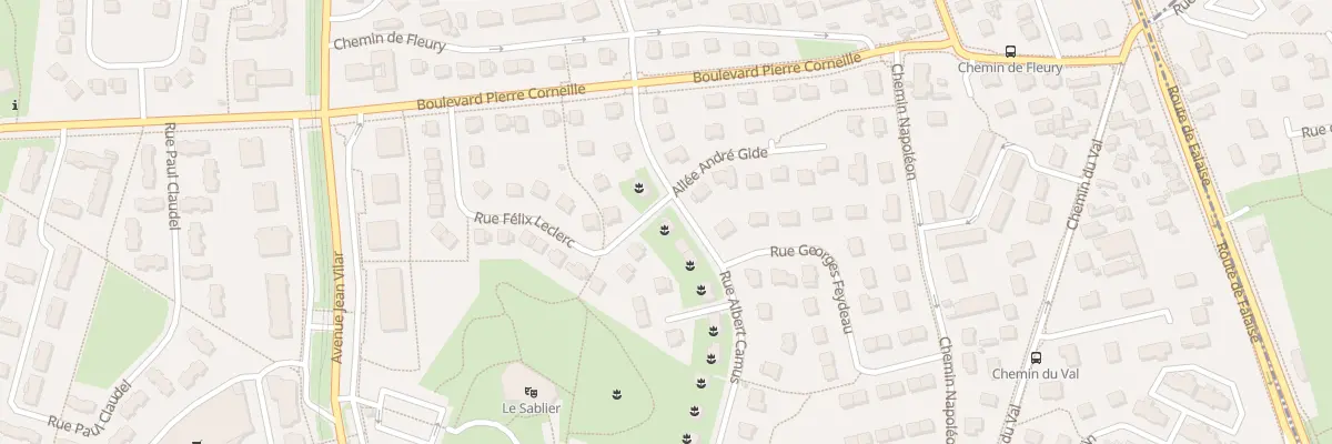 Plan du 10 Rue Albert Camus à Ifs