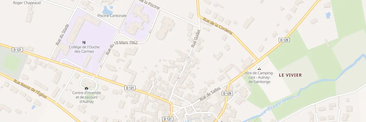 Plan du 19 Rue Godet à Aulnay