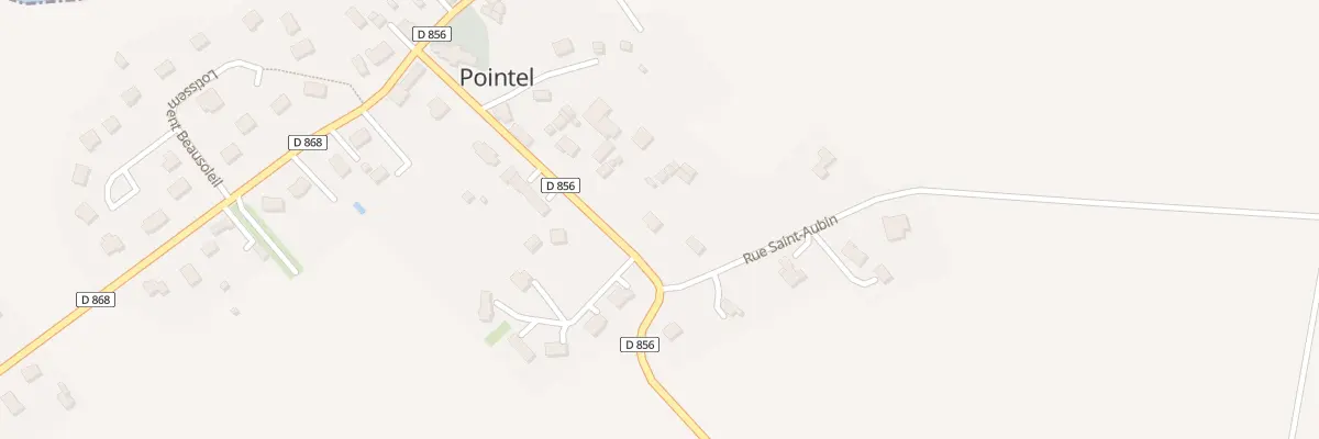 Plan du Bourg à Pointel