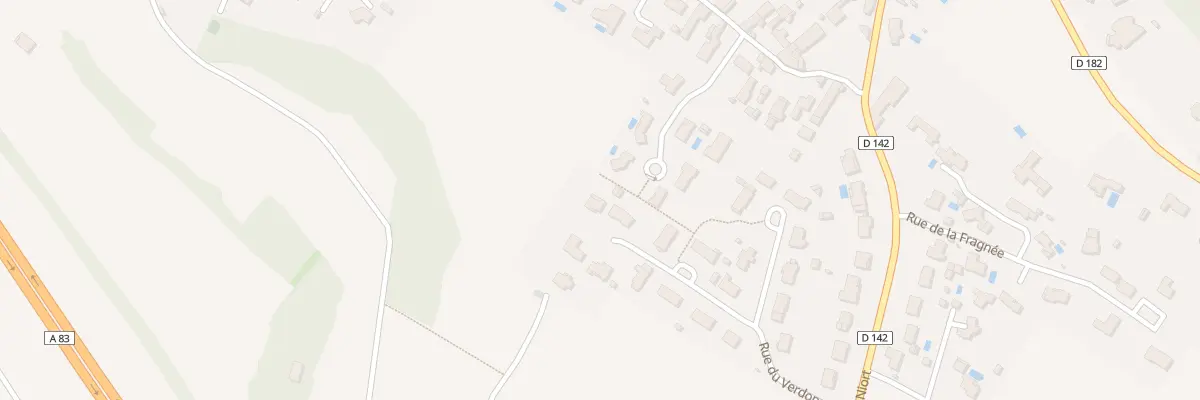 Plan du 22 Rue du Verdonnier à François