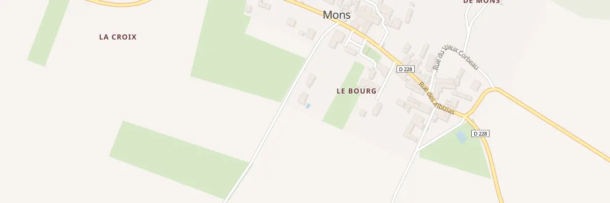 Plan du 5197 Champs de Mons à Mons