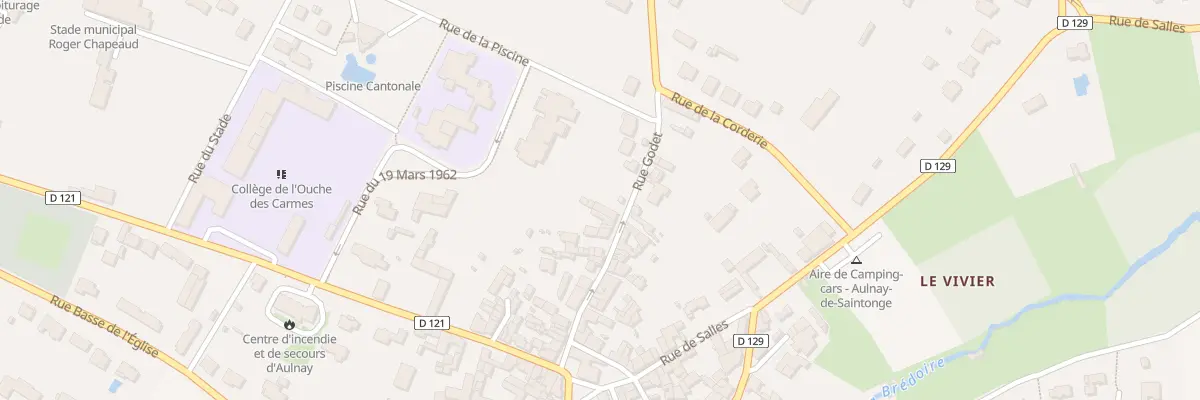 Plan du 25 Rue Godet à Aulnay