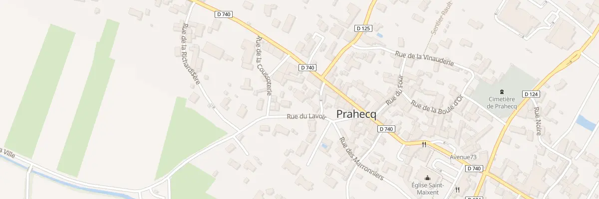Plan du 8 Rue du Lavoir à Prahecq