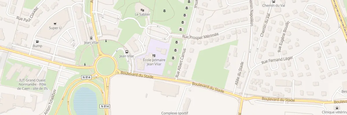 Plan du 34 Rue Albert Camus à Ifs