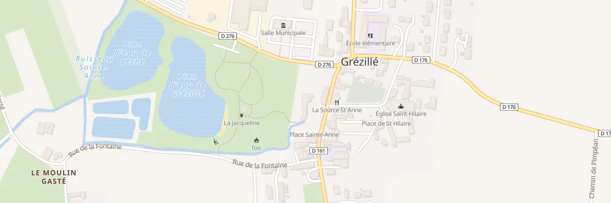 Plan du 4 Rue des Lavandières à Gennes-Val-de-Loire