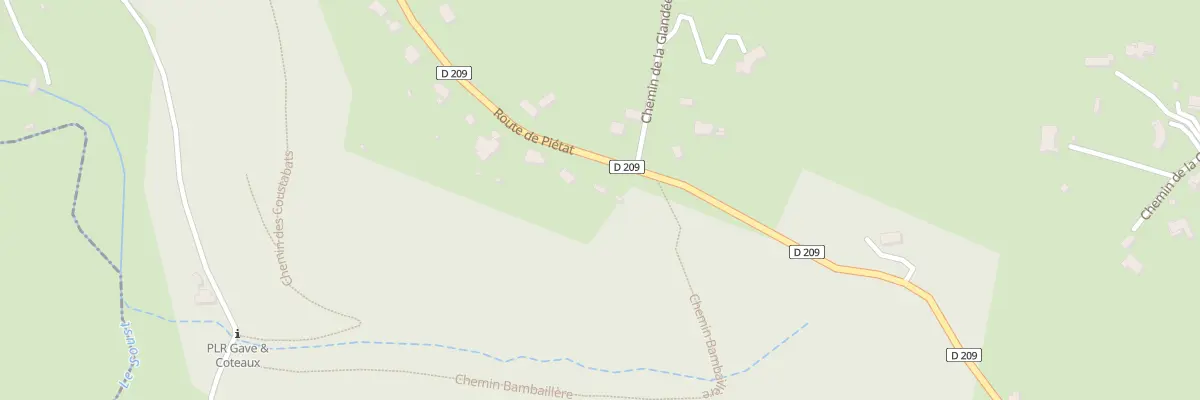 Plan du 9023 Rte de Piétat à Rontignon