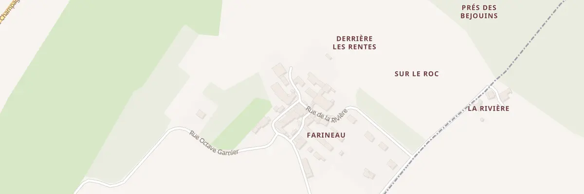 Plan du 5 Rue Octave Garnier à Saint-Martial-sur-Né