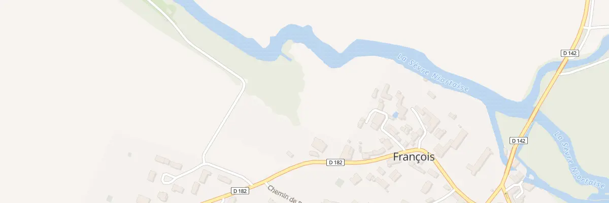 Plan du 32 Rte de Chauray à François