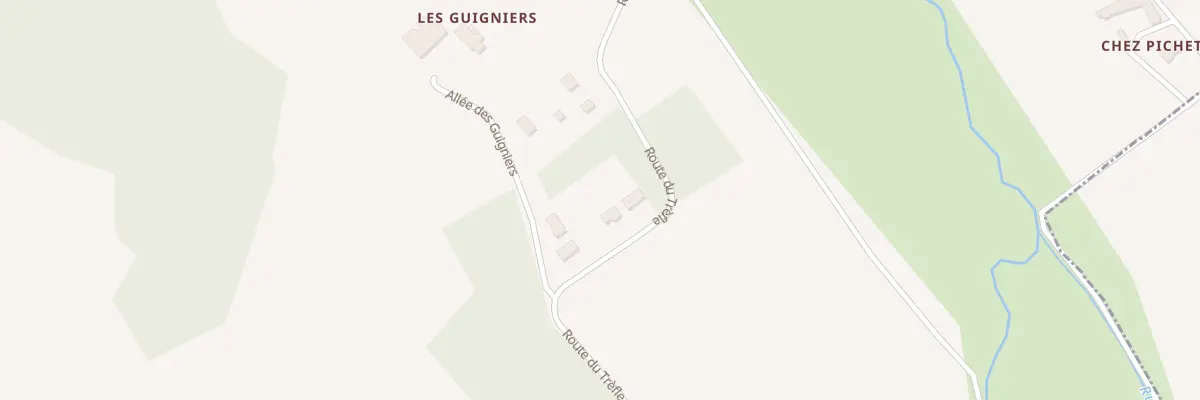 Plan du 3 Les Guigners à Meux