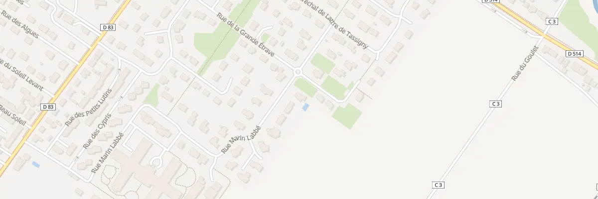 Plan du 36 Rue Marin Labbé à Luc-sur-Mer