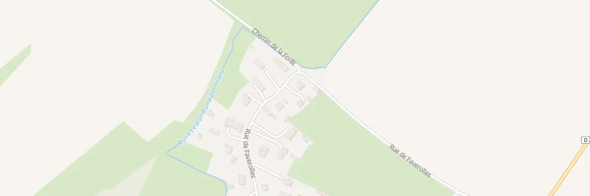 Plan du 5159 Faverolles à Barbery