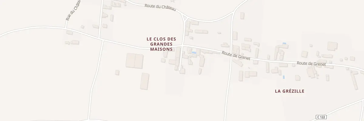 Plan du 1 Imp des Grandes Maisons à Tuffalun