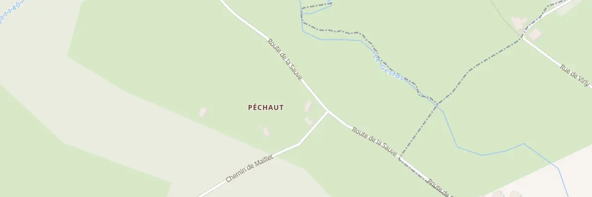 Plan du 7 Che de la Sauve au Pout