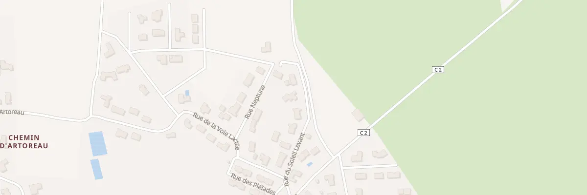 Plan du 9 Rue du Soleil Levant à Chiché