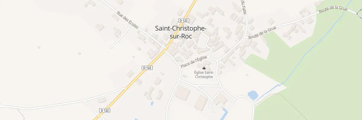 Plan du 5 Rue de la Croix à Saint-Christophe-sur-Roc
