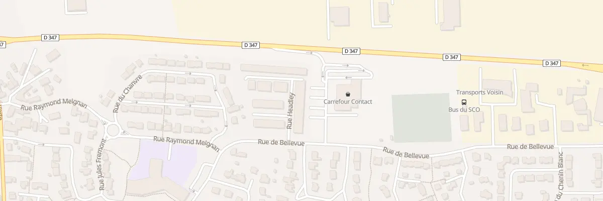 Plan du 10 Rue Headley à Loire-Authion