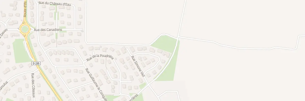 Plan du 19 Rue Simone Veil à Fontenay-le-Marmion
