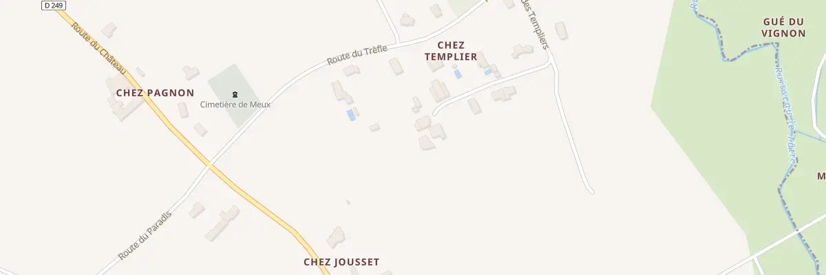 Plan du 5050 Chez Templier à Meux