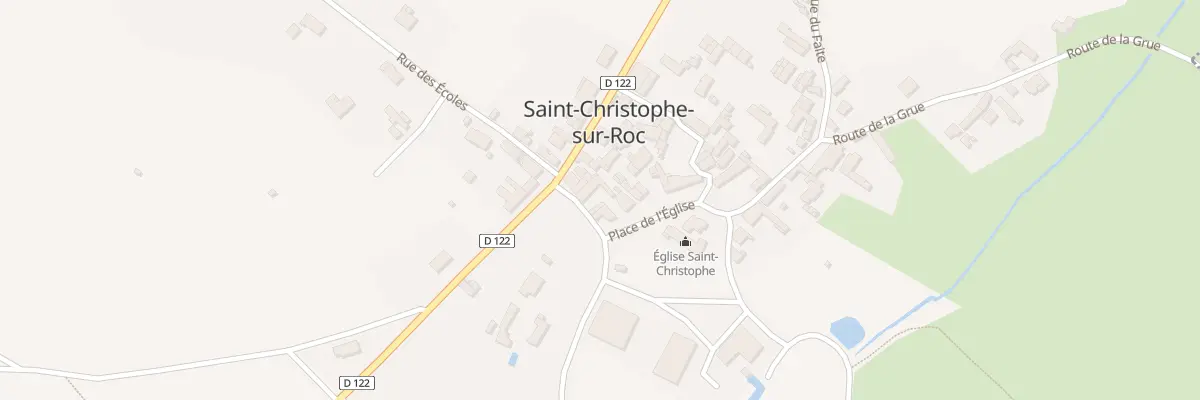 Plan du 3 Rue de la Croix à Saint-Christophe-sur-Roc