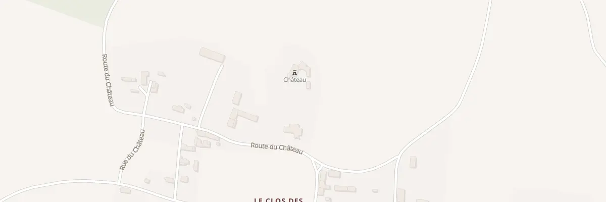 Plan du 2 Rue du Château à Tuffalun