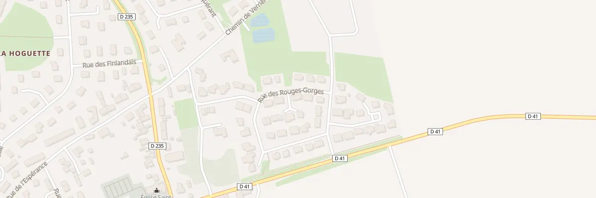 Plan du 22 Rue des Rouges-Gorges à Fontenay-le-Marmion