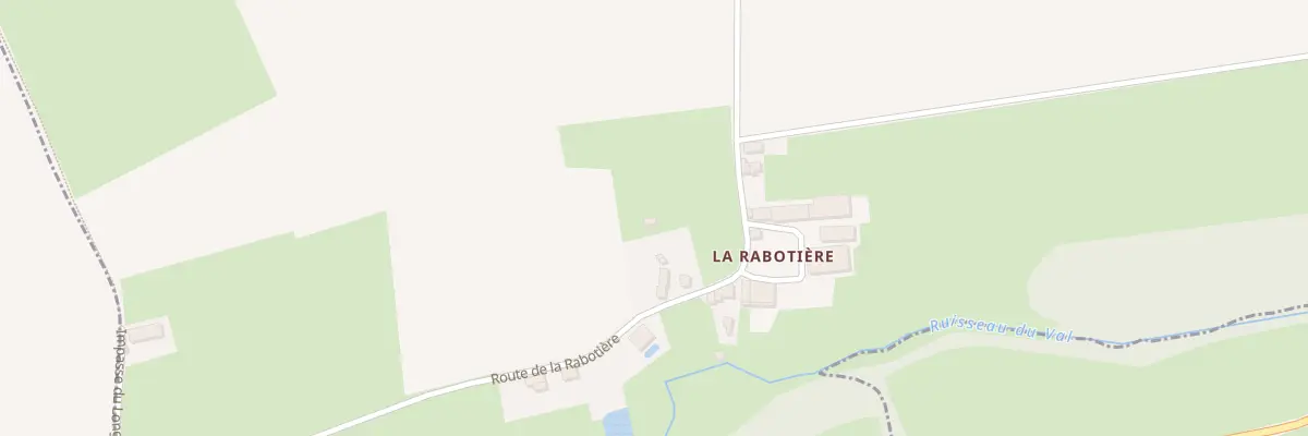 Plan du 2 Rte de la Rabotière à Martainville