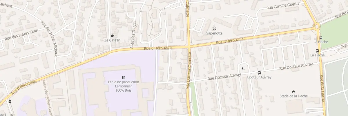 Plan du 78 Rue d’Hérouville à Caen