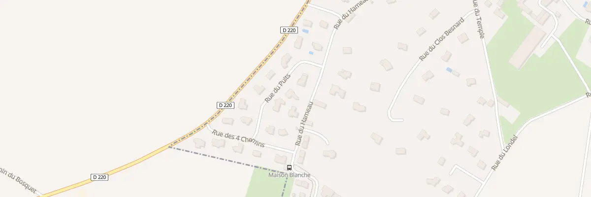 Plan du 3 Rue du Puits à Périers-sur-le-Dan