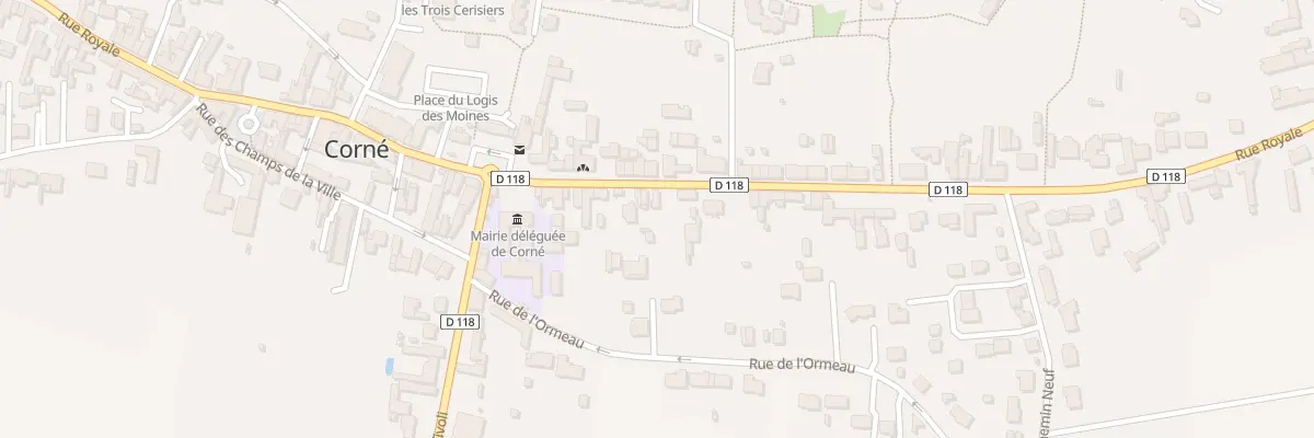 Plan du 66 Rue Royale à Loire-Authion