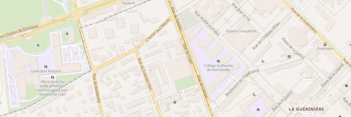 Plan du 1025 Rue de Caen à Ifs