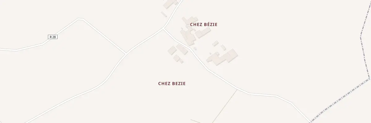 Plan du 4 Chez Bezie à Saint-Germain-de-Vibrac