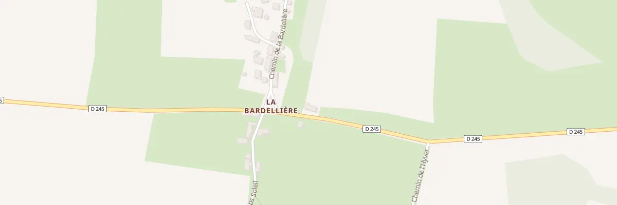 Plan du 5043 La Bardelliere aux Isles-Bardel