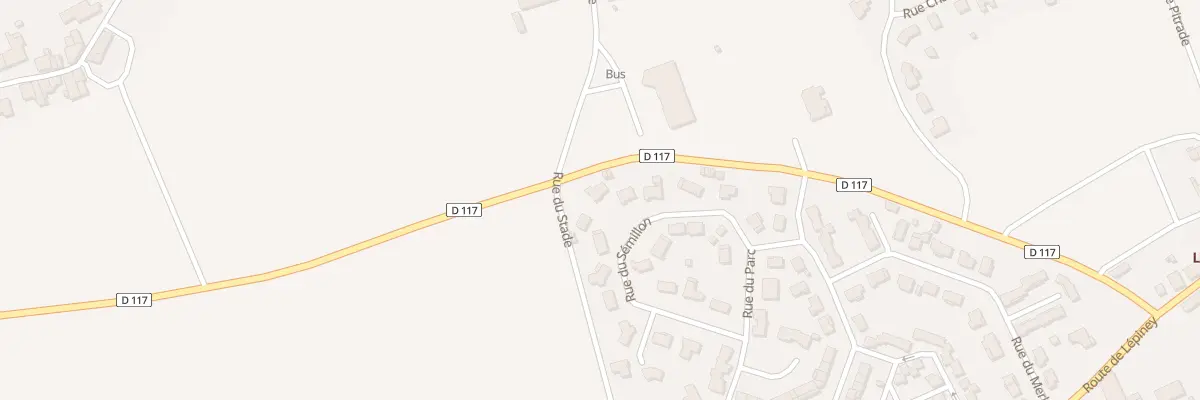 Plan du 20 Rue du Sémillon à Cérons