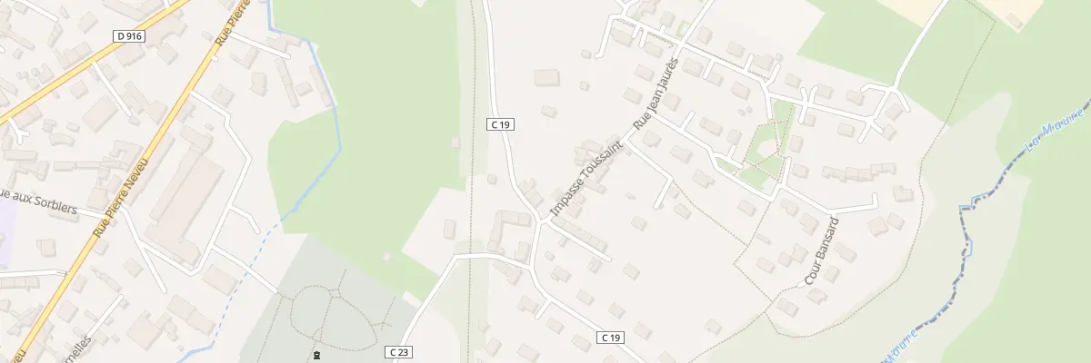 Plan du 9013 La Perriere à La Ferté Macé