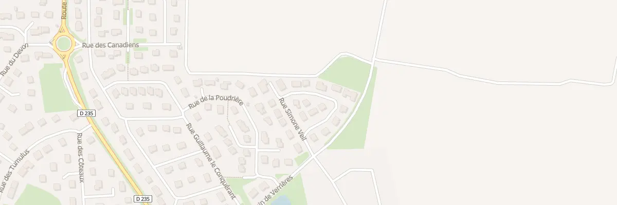 Plan du 8 Rue Simone Veil à Fontenay-le-Marmion