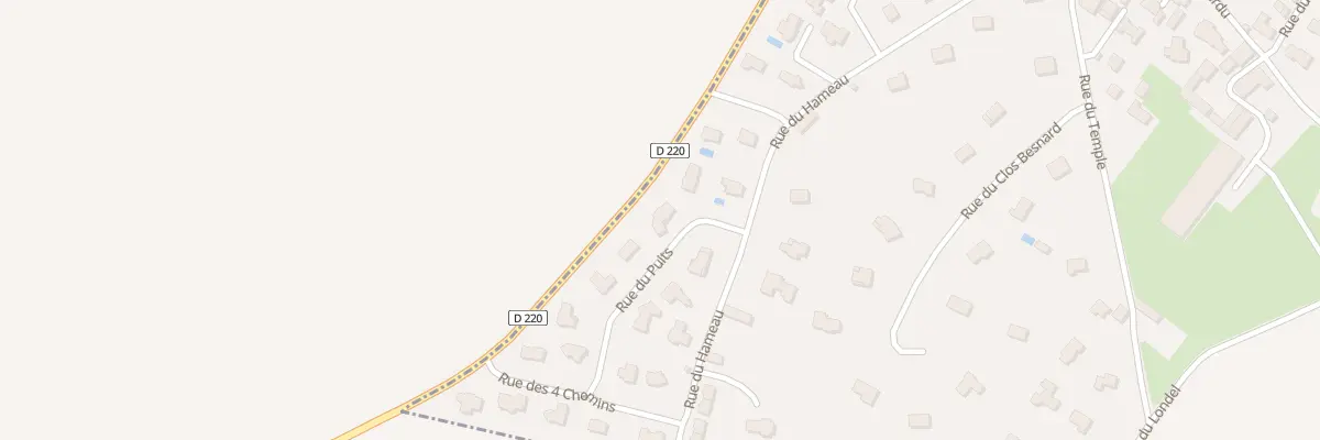Plan du 6 Rue du Puits à Périers-sur-le-Dan