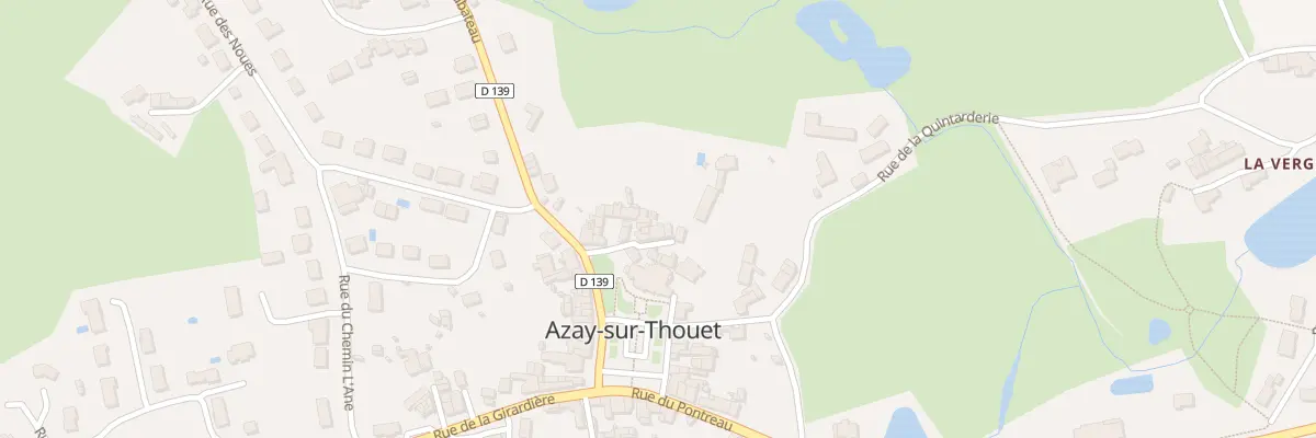Plan du 27 Rue de l’Eglise à Azay-sur-Thouet