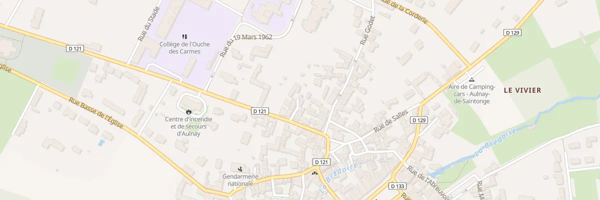 Plan du 14E Rue des Carmes à Aulnay