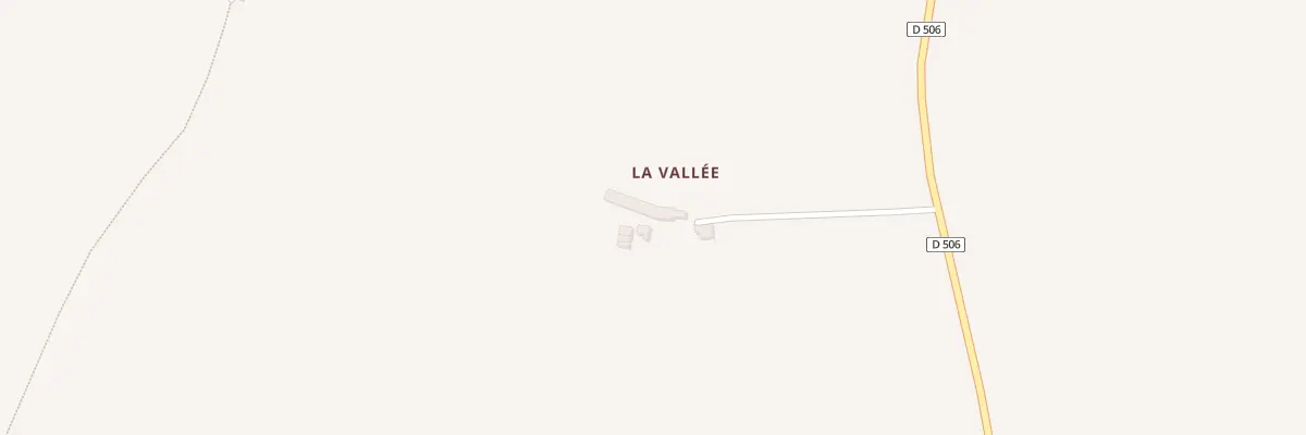 Plan du 1 La Vallee à Loupfougères