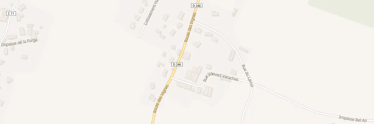 Plan du 8 Rte des Vignes à Saint-Genès-de-Fronsac
