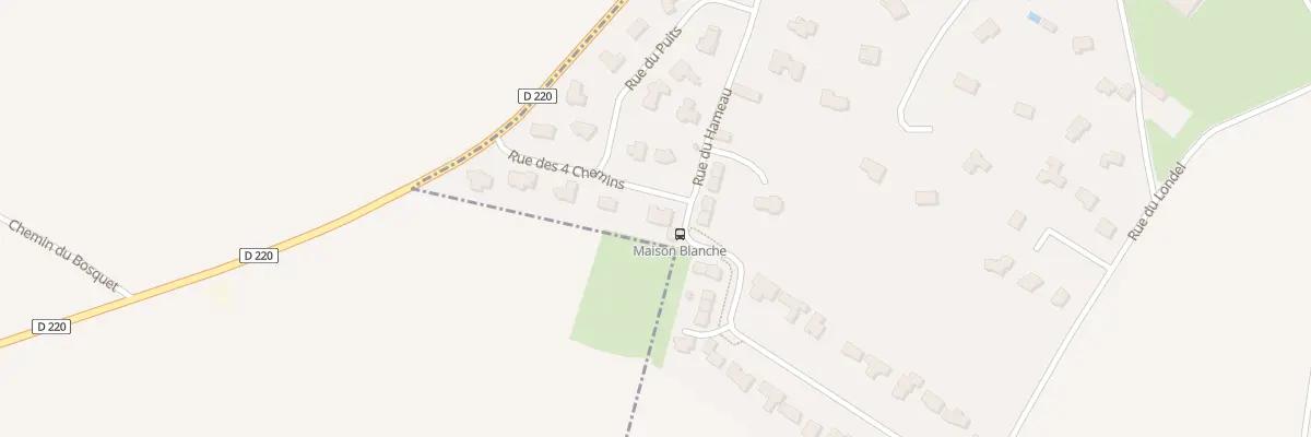 Plan du 1 Rue des Quatre Chemins à Périers-sur-le-Dan