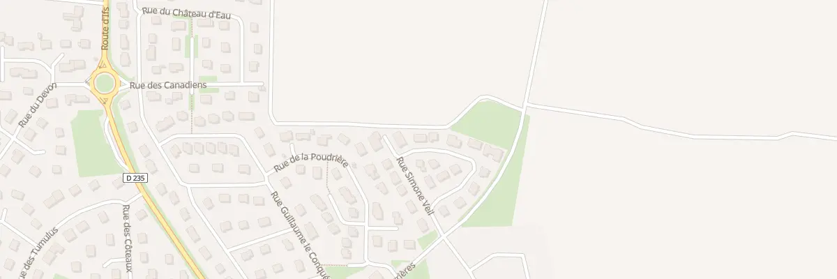 Plan du 15 Rue Simone Veil à Fontenay-le-Marmion